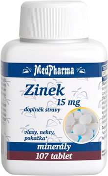 MedPharma Zinok 15 mg 107 tabliet