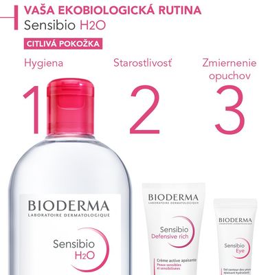 Bioderma Sensibio H2O micelárna voda pre citlivú pleť 500 ml