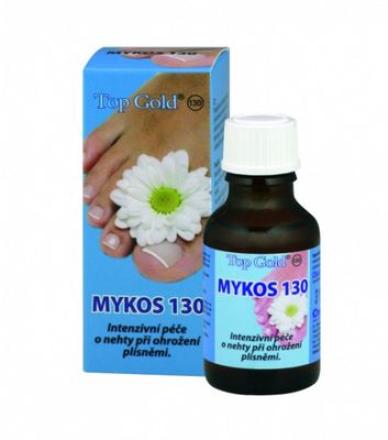 Top Gold Mykos 130 silná starostlivosť o nechty pri ohrození plesňami 20 ml