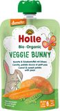 Holle Veggie Bunny BIO Puri zo zeleniny - mrkva, sladké zemiaky a hrášok. 100 g