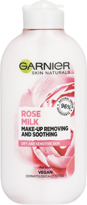 Garnier odličovacie mlieko pre citlivú a suchú pleť 200 ml