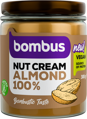 Bombus Nut Cream - Almond 100% 300 g