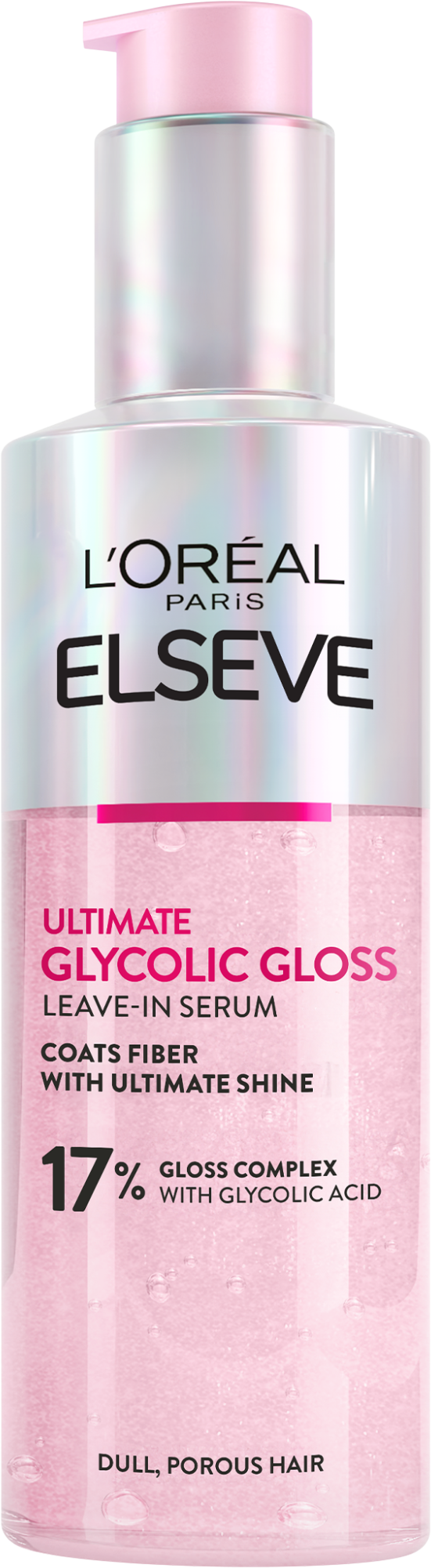 L'Oréal Paris Elseve Elseve Glycolic Gloss bezoplachové sérum s kyselinou glykolovou, 150 ml