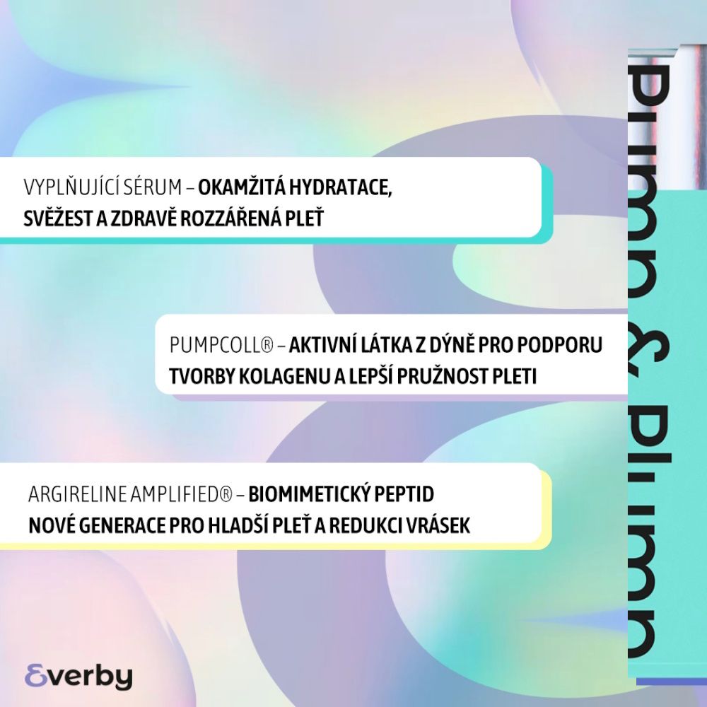 Erboristica Everby Pump & Plump Vyplňujúce a obnovujúce pleťové sérum 14 ml