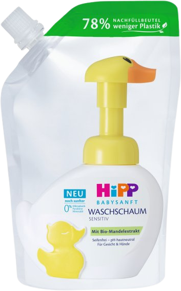 HiPP Babysanft Pena na umývanie - náhradná náplň 250 ml