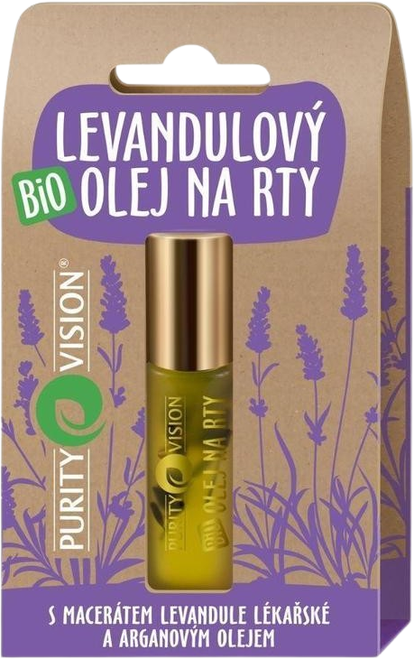 Purity Vision Bio Levanduľový olej na pery 10 ml