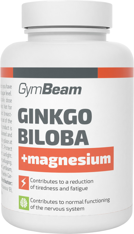 GymBeam Ginkgo Biloba + Magnézium 90 kapsúl