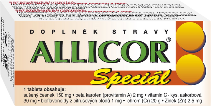 Naturvita Allicor špeciál 60 tabliet