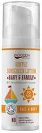 Wooden Spoon Opaľovacie telové mlieko Baby & Family SPF30, 50 ml