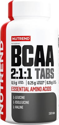 Nutrend BCAA 2:1:1, 150 tabliet