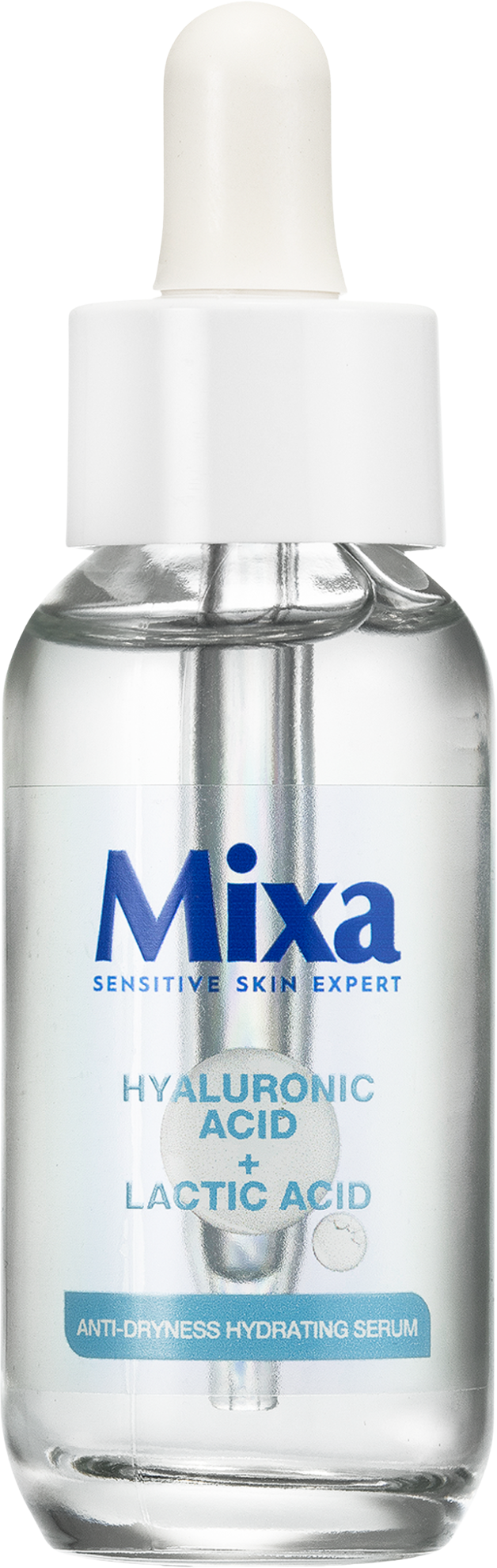 Mixa Hyaluronic Acid + Lactic Acid, Hydratačné pleťové sérum 30 ml
