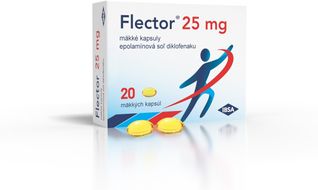 Flector EP 25 mg 20 mäkkých kapsúl