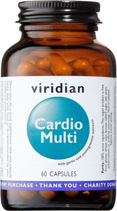 Viridian Cardio Multi 60 kapsúl