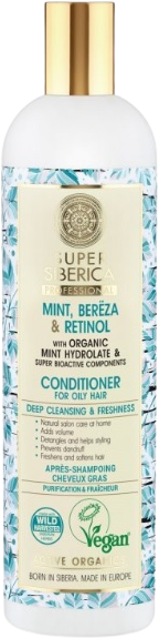 Natura Siberica Professional Kondicionér pre mastné vlasy 400 ml