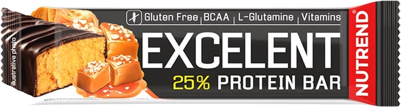 Nutrend Excelent Protein bar slaný karamel 85 g