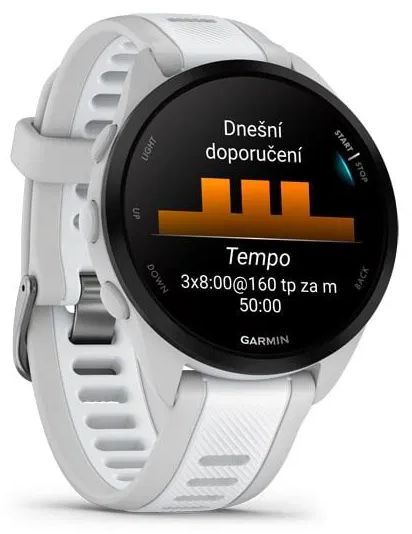 Garmin Forerunner 165 Music Mist grey/Whitestone