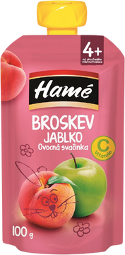 Hamánek Hamé Kapsule Broskyňa a jablko 100 g