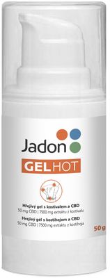 Jadon GEL HOT Hrejivý gél s kostihojom a CBD 50 g