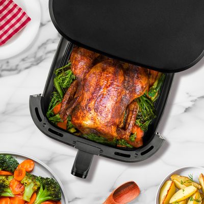Tesla AirCook Q60 XXL Pro - multifunkčná digitálna teplovzdušná fritéza