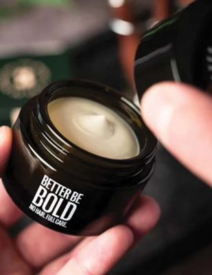 Better be bold Bald Cream, Matný krém na plešinu 50 ml