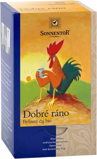 Sonnentor Dobré ráno Bio bylinný čaj 20ks 18 x 1.5 g