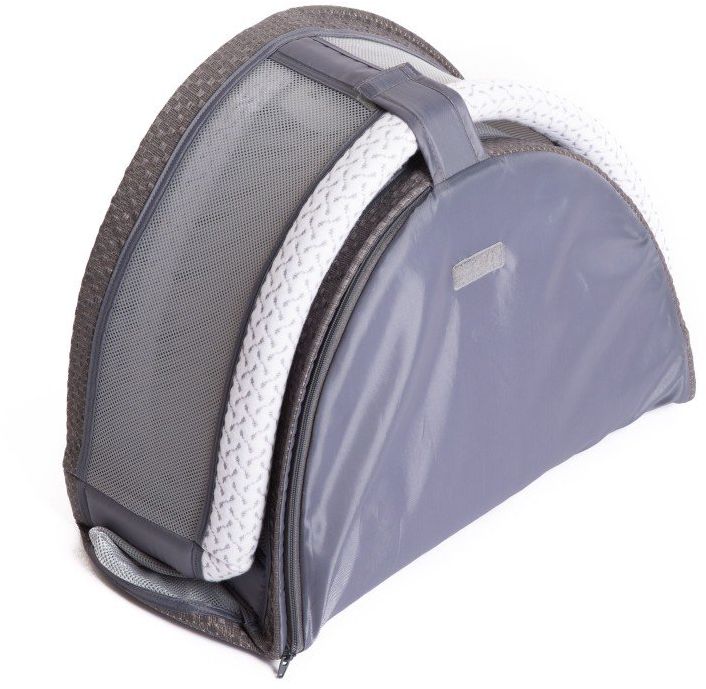 Bo Jungle Postieľka s nočným osvetlením B-BabySleeper Grey