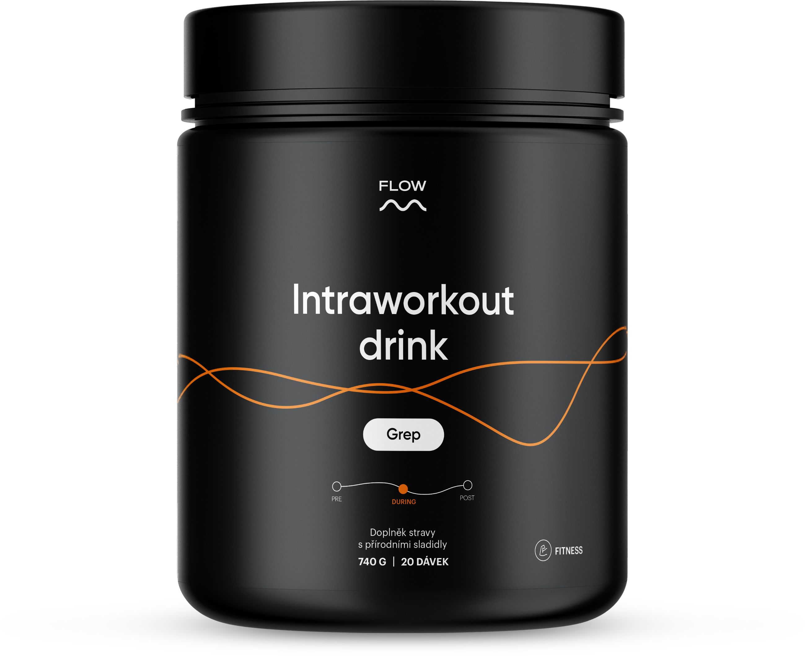 Flow Intraworkout drink - Prírodný grep 740 g