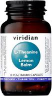 Viridian L-Theanine & Lemon Balm 30 kapsúl