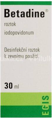Betadine Dezinfekčný roztok 30 ml