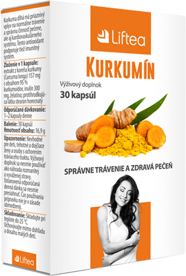 Liftea Kurkumín 30 tobolek