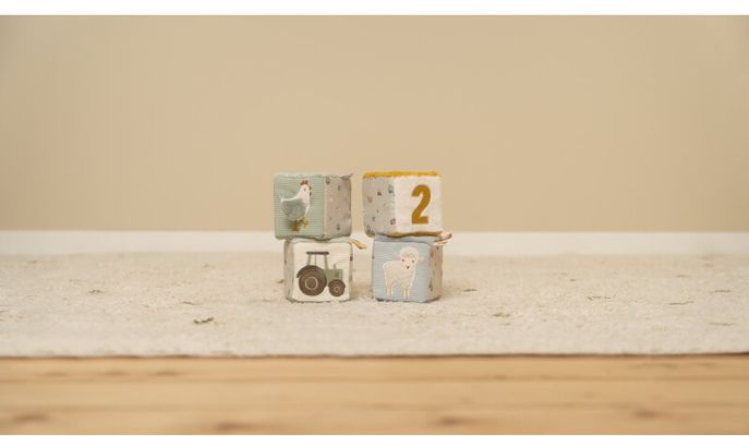 Little Dutch Súprava plyšových kociek Farma