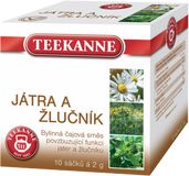 Teekanne Pečeň a žlčník bylinná zmes vrecká 10 x 2 g