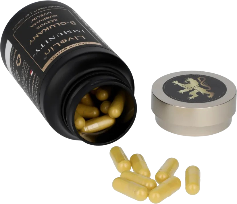 LiveLin IMMUNITY+ 60 tvrdých kapsúl