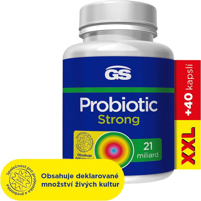 GS Probiotic Strong 120 kapsúl