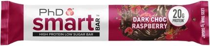 PhD Nutrition Smart Bar dark choc raspberry 64 g