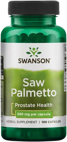 Swanson Saw Palmetto (Serenoa Plazivá) 540mg, 100 kapsúl