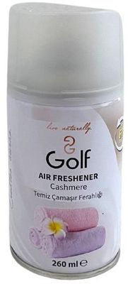 Golf Náhradná náplň do automatického strojčeka - osviežovač Cashmere 260 ml