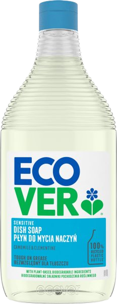 Ecover tekutý prípravok na umývanie riadu harmanček a klementínka 450 ml