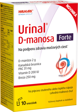 Urinal D-manosa Forte 10 vrecúšok