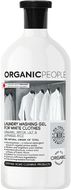 Organic People Eko prací gél na bielu bielizeň, vodná lilka a japonská ryža 1000 ml