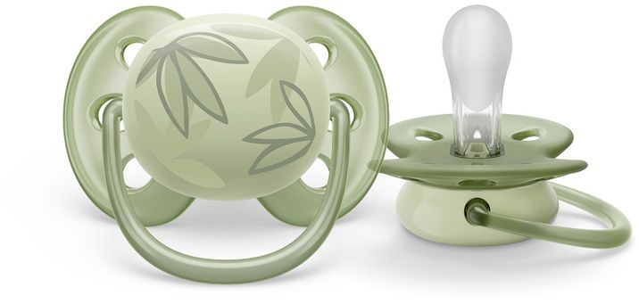 Philips Avent Cumlík Ultrasoft Premium 0-6m zelená