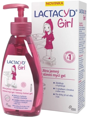 Lactacyd Girl intímny čistiaci gél 200 ml