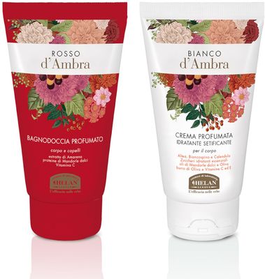 Helan Collana d Ambra sada sprchového gélu a telového krému 2 x 75 ml