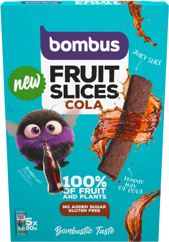 Bombus Fruit slices Cola 5 x 20 g