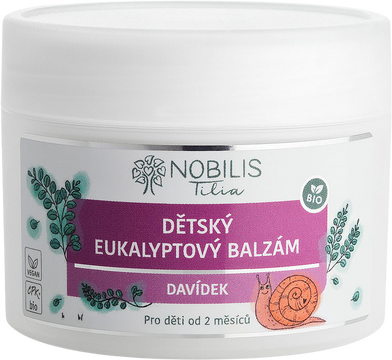 Nobilis Tilia Detský eukalyptový balzam Davídek 50 ml