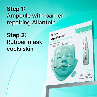 Dr. Jart+ Cryo Rubber Soothing Mask, Intenzívna hydrogélová maska s upokojujúcim účinkom