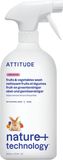 Attitude Čistič na ovocie a zeleninu 800 ml