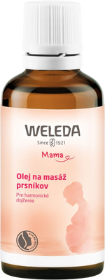 Weleda Olej na masáž prsníkov 1 x 50 ml