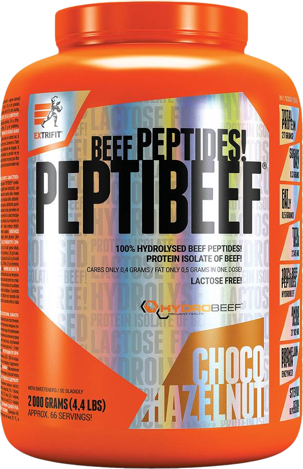 Extrifit Peptibeef čokoláda oriešok 2000 g