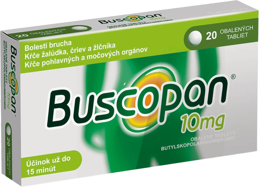 Buscopan 10mg 20 tabliet